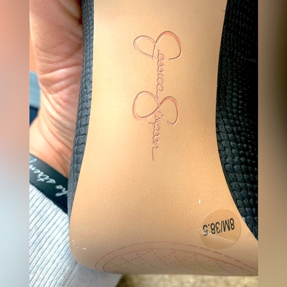 ✨JESSICA SIMPSON✨ONYX BLACK SEXY HEELS - Picture 6 of 11